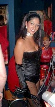 Woman in a corset