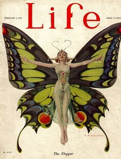 "The Flapper" by F. X. Leyendecker