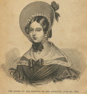 Queen Victoria (shown here on the morning of her Accession to the Throne, 20 June 1837) gave her name to the historic era